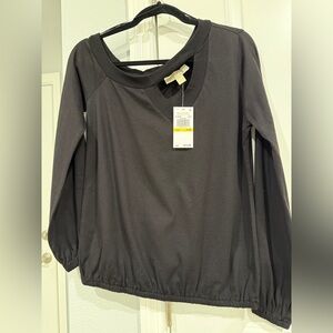 Michael Kors Elegant Black Blouse
